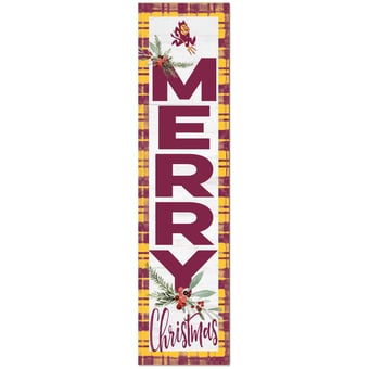 Arizona State Sun Devils 12'' x 48'' Outdoor Christmas Leaner
