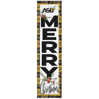 Alabama State Hornets 12'' x 48'' Outdoor Christmas Leaner