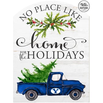 BYU Cougars 16'' x 22'' Holiday Marquee Sign