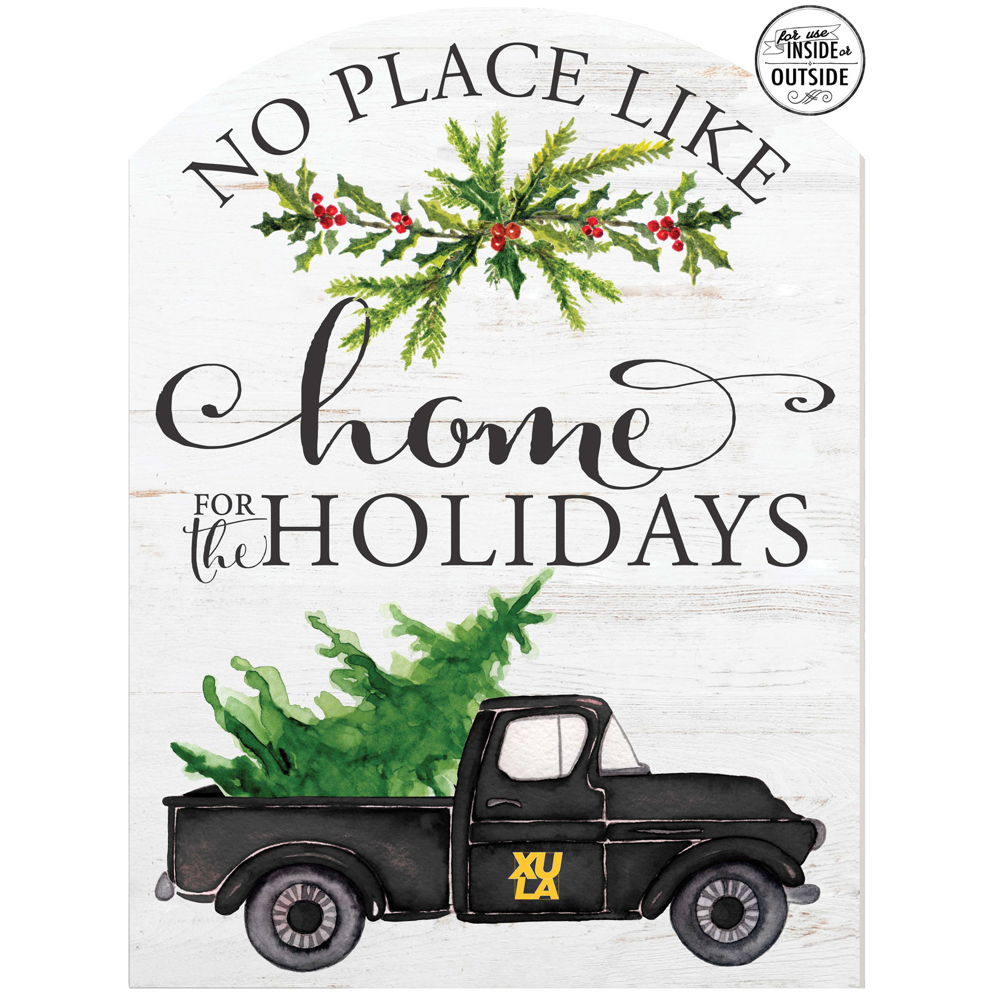 XULA Gold 16'' x 22'' Holiday Marquee Sign