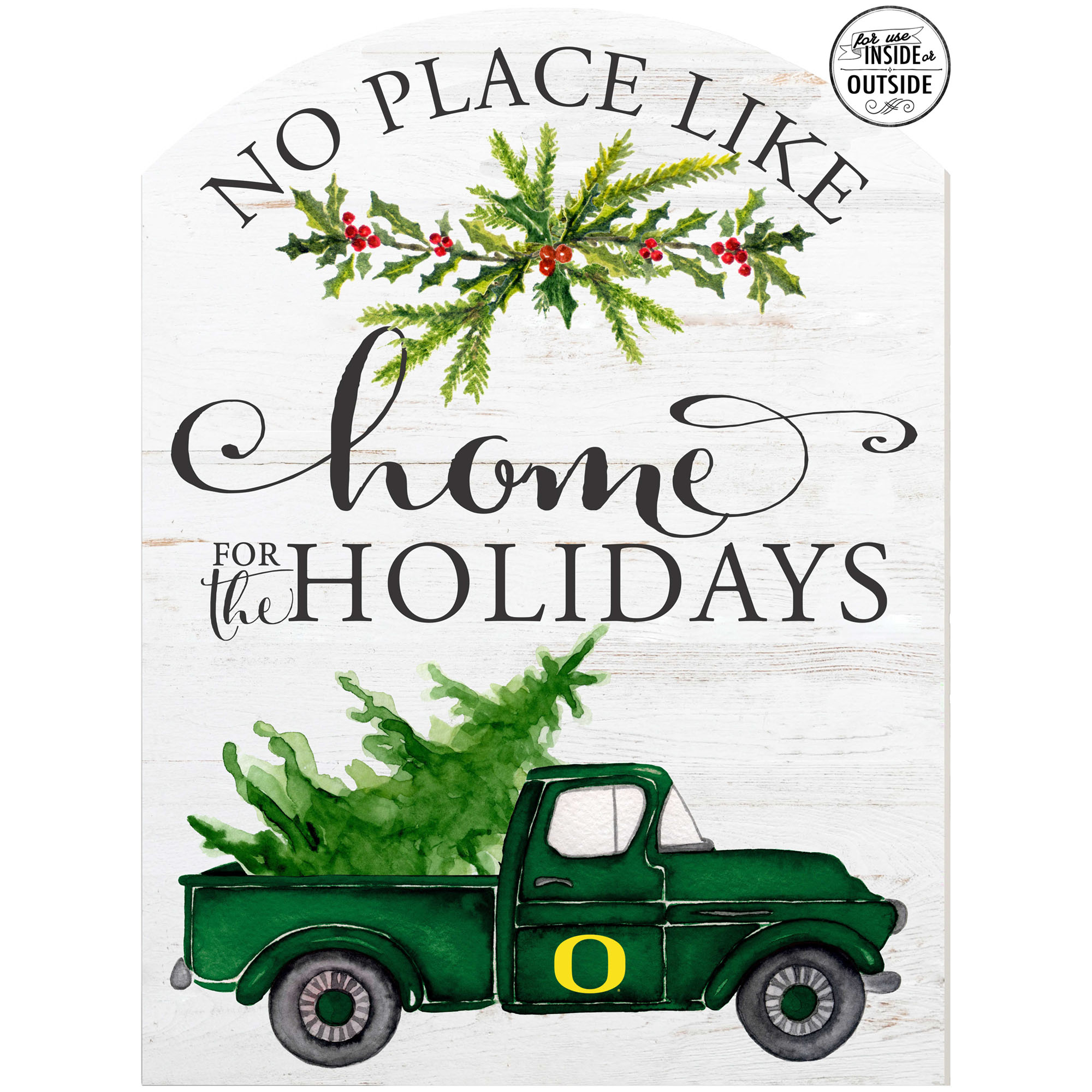 Oregon Ducks 16” x 22” Holiday Marquee Sign Oregon Ducks 16” x 22” Holiday Marquee Sign