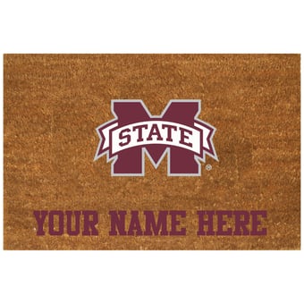 Mississippi State Bulldogs 19.5'' x 29.5'' Personalized Door Mat