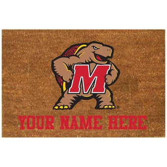 Maryland Terrapins 23'' x 35'' Personalized Door Mat