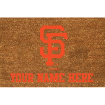 San Francisco Giants 23'' x 35'' Personalized Door Mat