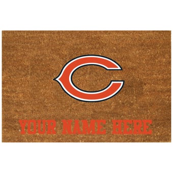 Chicago Bears 23'' x 35'' Personalized Door Mat