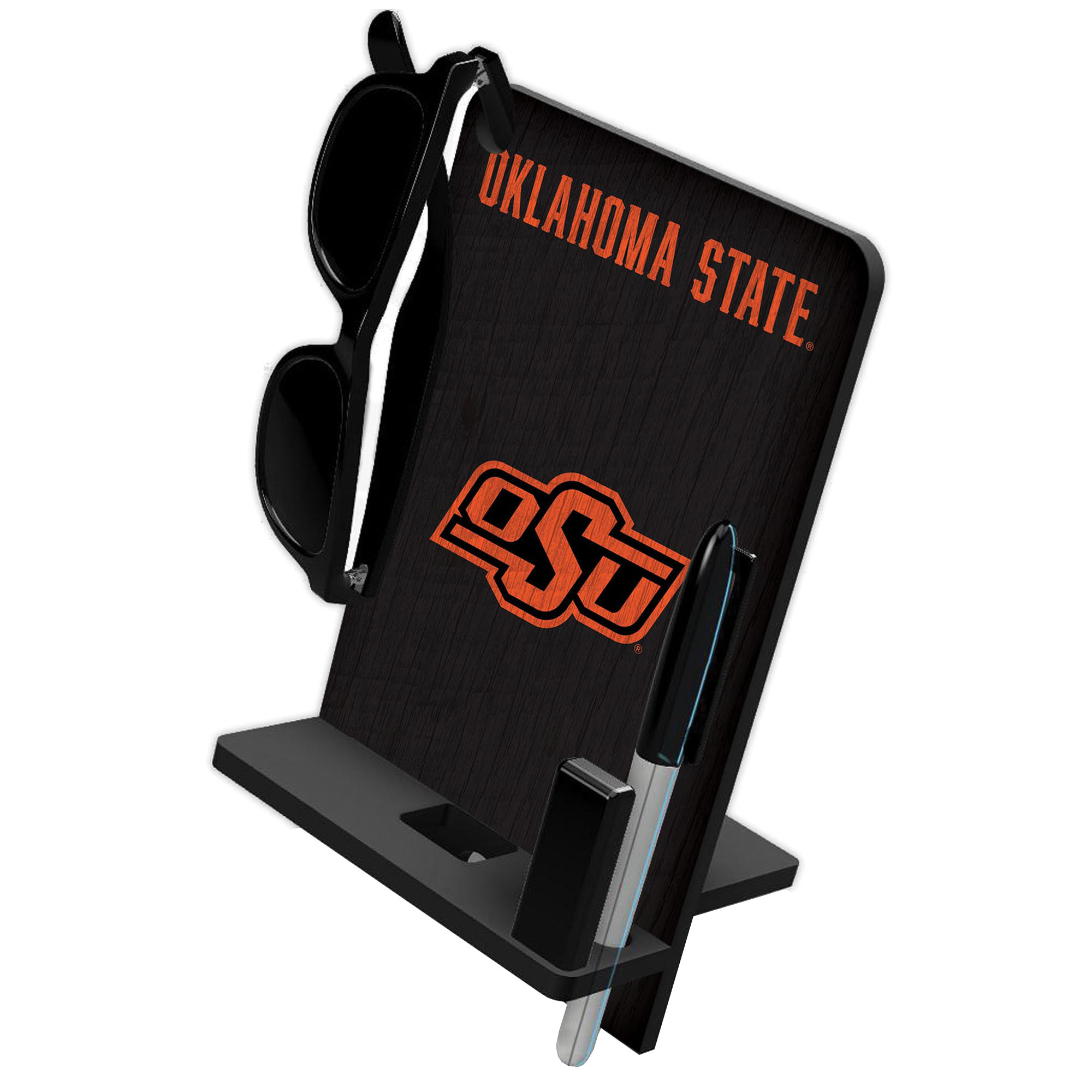 Oklahoma State Cowboys Four in One Desktop Phone Stand