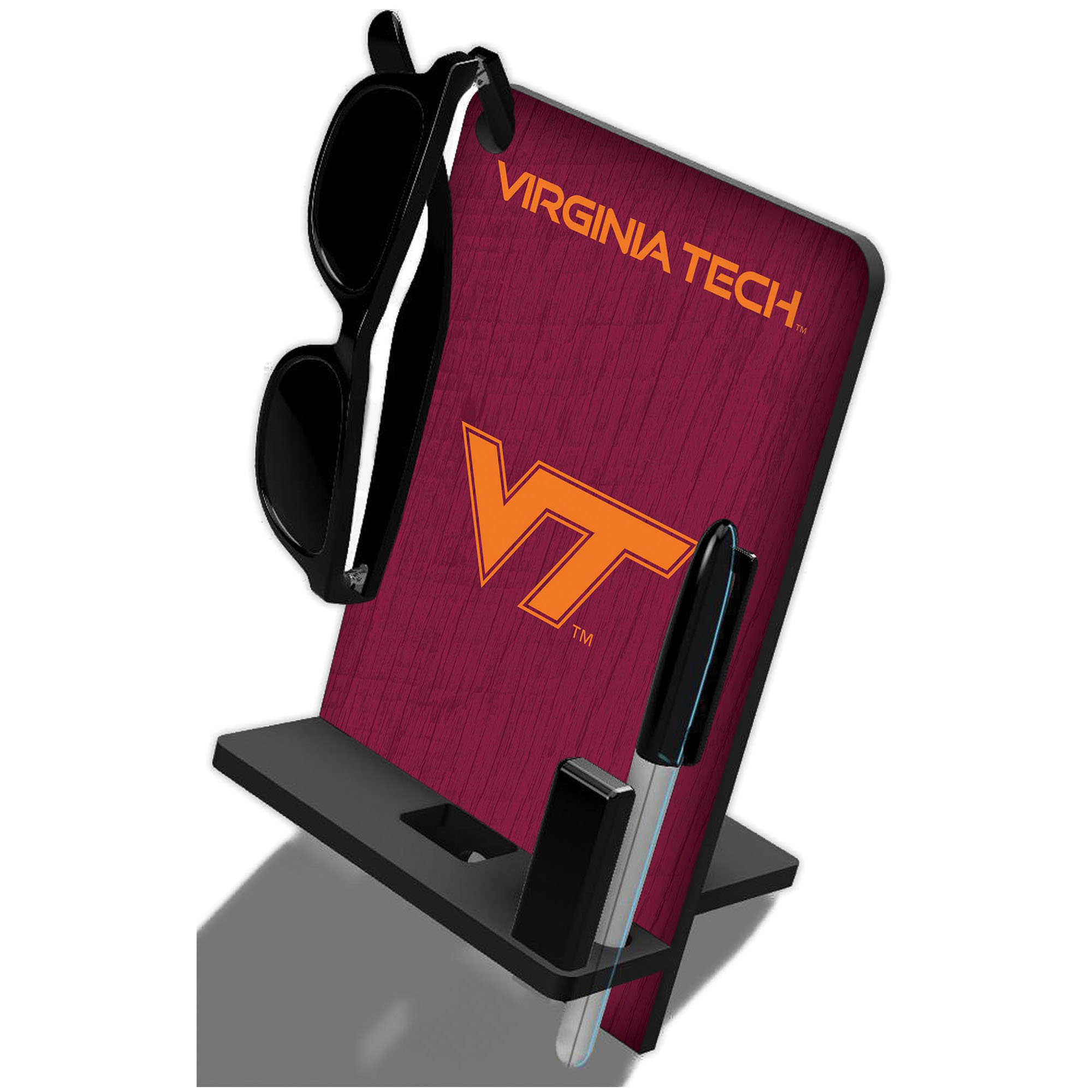 Virginia Tech Hokies Four in One Desktop Phone Stand