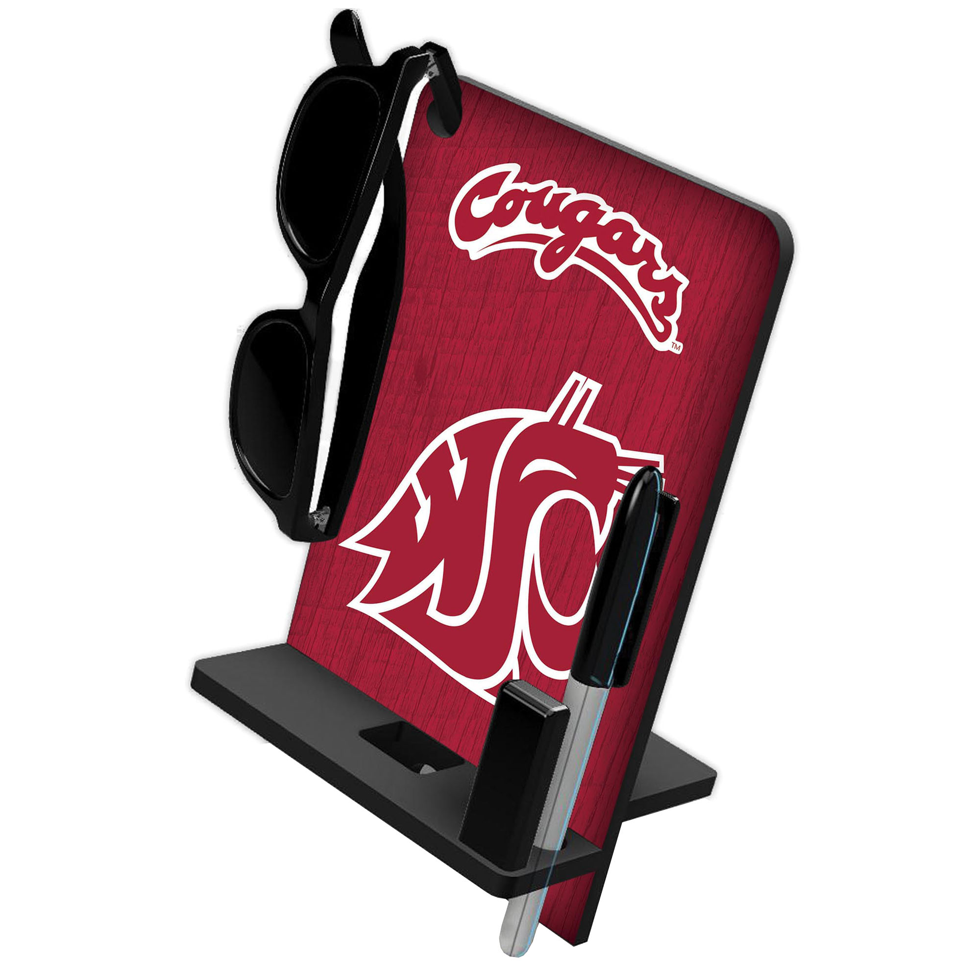 Washington State Cougars Four in One Desktop Phone Stand
