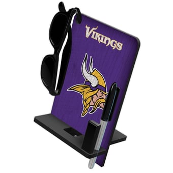 Minnesota Vikings Four in One Desktop Phone Stand