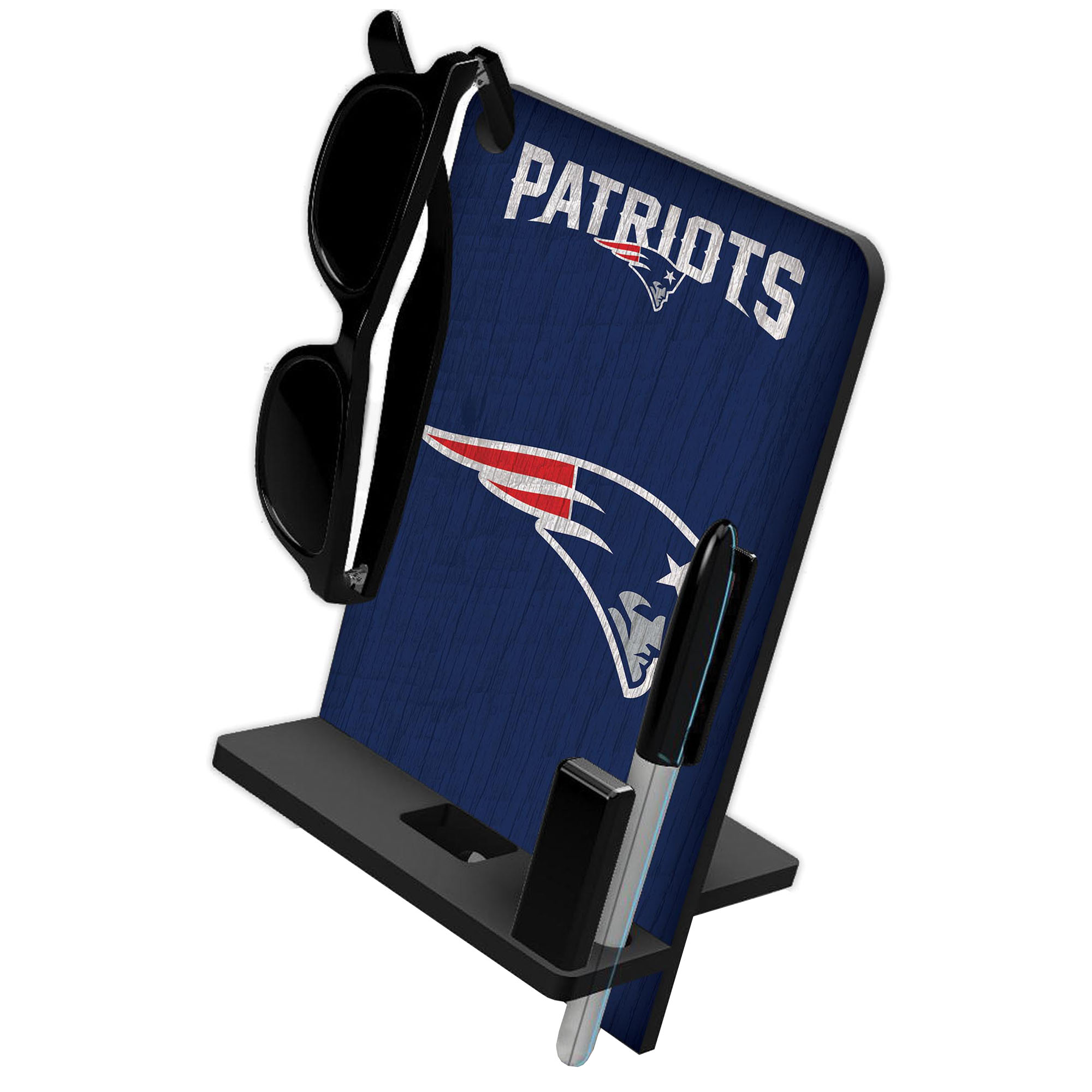 New England Patriots Four in One Desktop Phone Stand