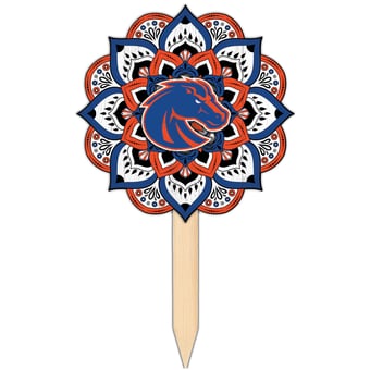 Boise State Broncos 18'' x 12'' Mandala Yard Stake