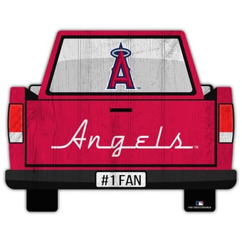 Los Angeles Angels 12'' x 12'' Truck Back Décor
