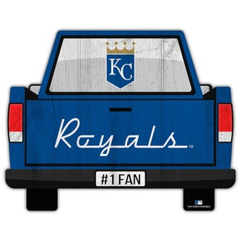 Kansas City Royals 12'' x 12'' Truck Back Décor