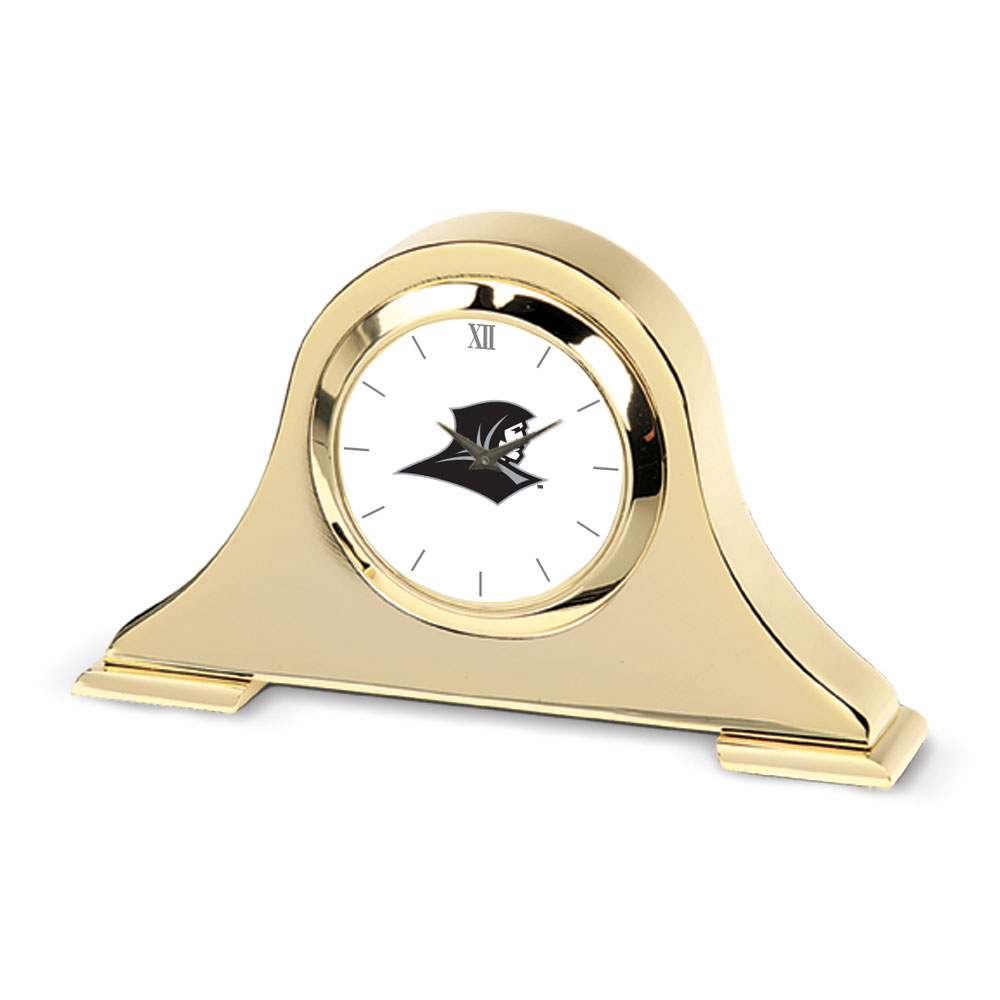 Gold Providence Friars Team Napoleon Desk Clock