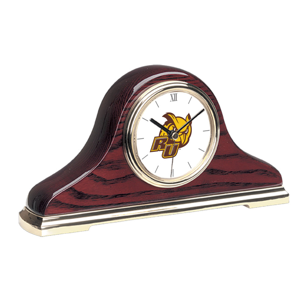 Rowan Profs Primary Team Logo Mantle Clock