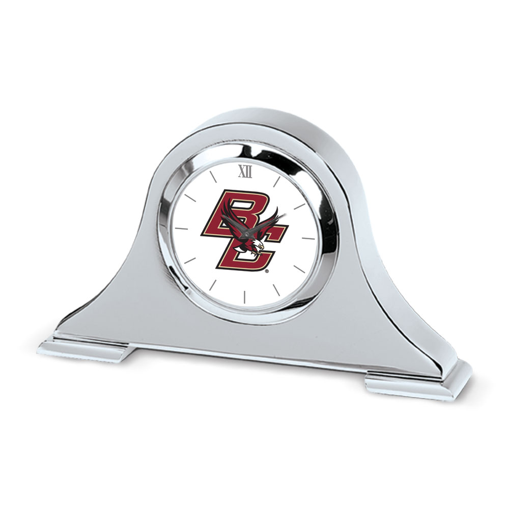 Boston College Eagles Primary Team Logo Napoleon Desk Clock