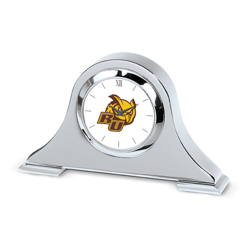 Rowan Profs Primary Team Logo Napoleon Desk Clock