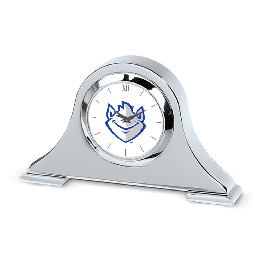 Saint Louis Billikens Primary Team Logo Napoleon Desk Clock