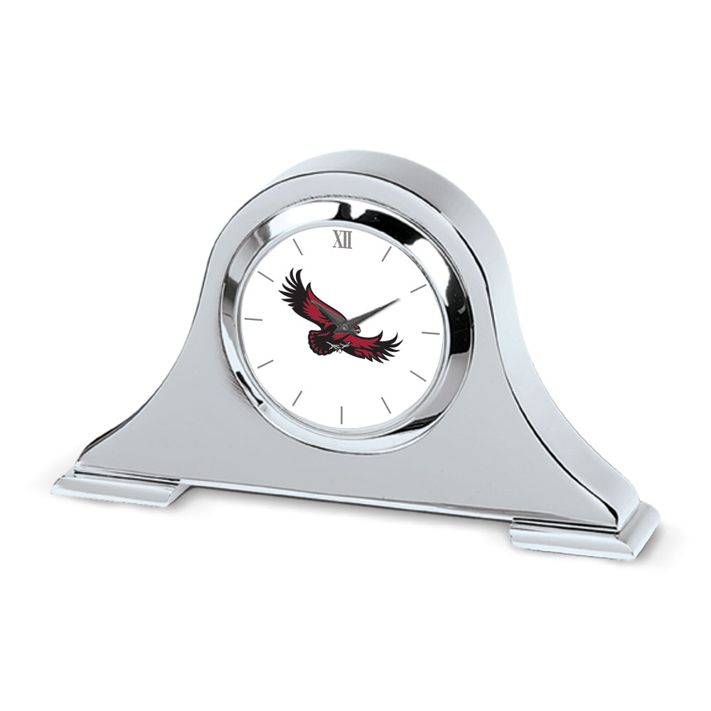 Saint Joseph's Hawks Primary Team Logo Napoleon Desk Clock