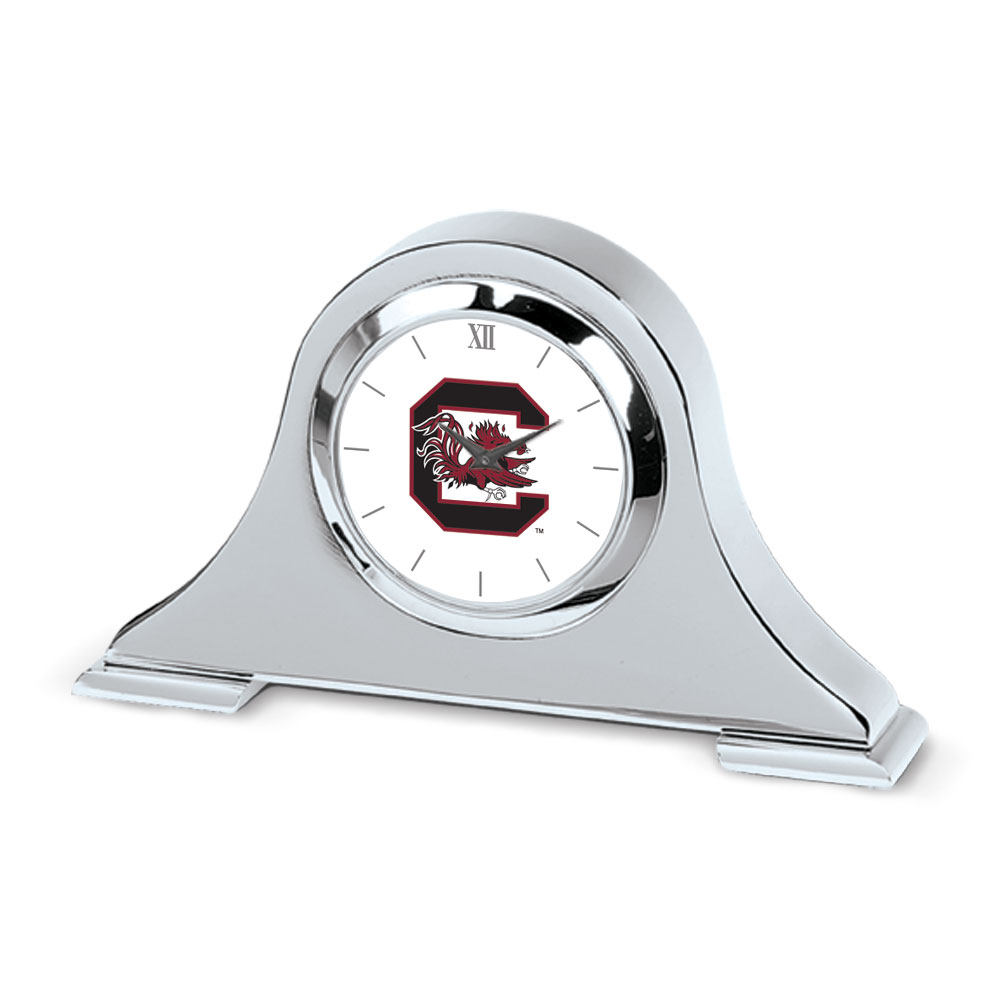 South Carolina Gamecocks Primary Team Logo Napoleon Desk Clock