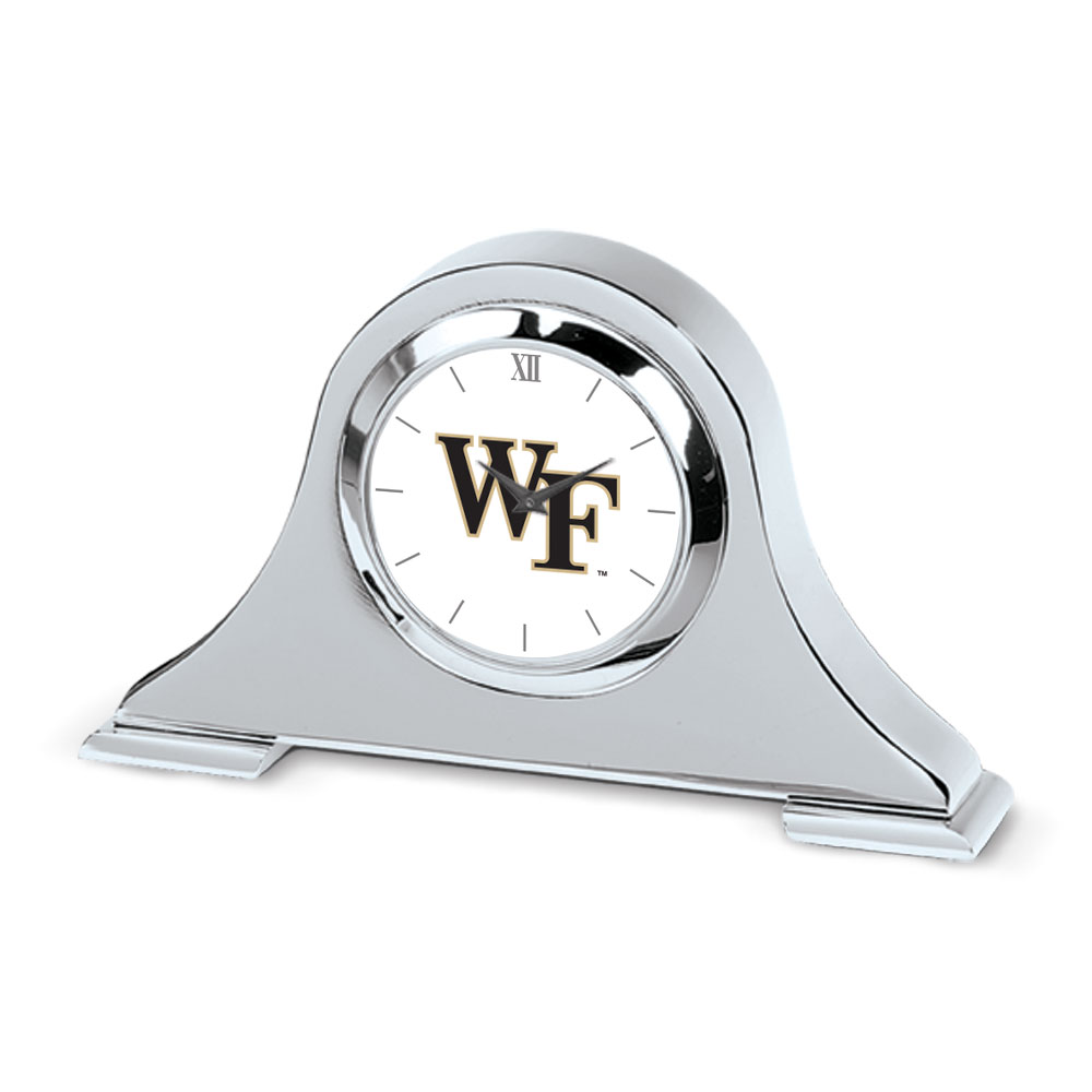 Wake Forest Demon Deacons Primary Team Logo Napoleon Desk Clock