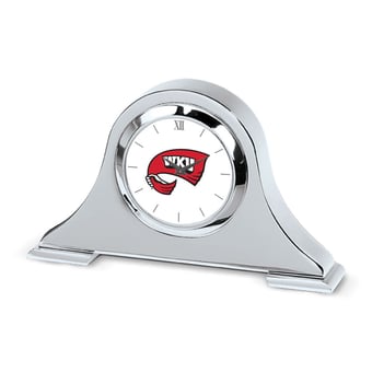 Western Kentucky Hilltoppers Primary Team Logo Napoleon Desk Clock