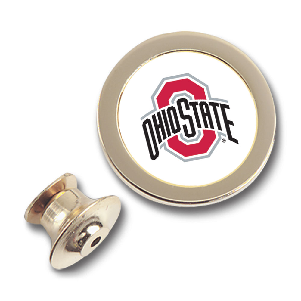 Gold Ohio State Buckeyes Team Logo Lapel Pin Gold Ohio State Buckeyes Team Logo Lapel Pin