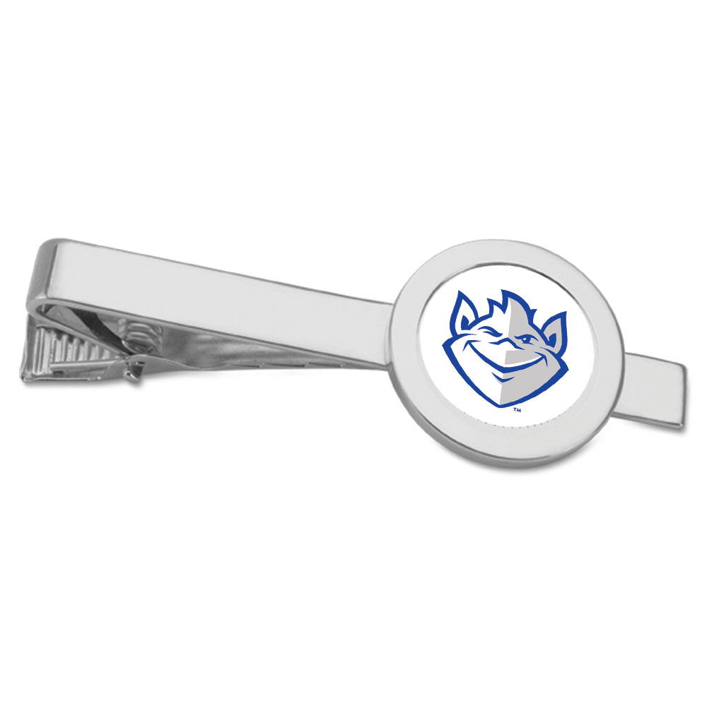 Silver Saint Louis Billikens Team Logo Tie Bar