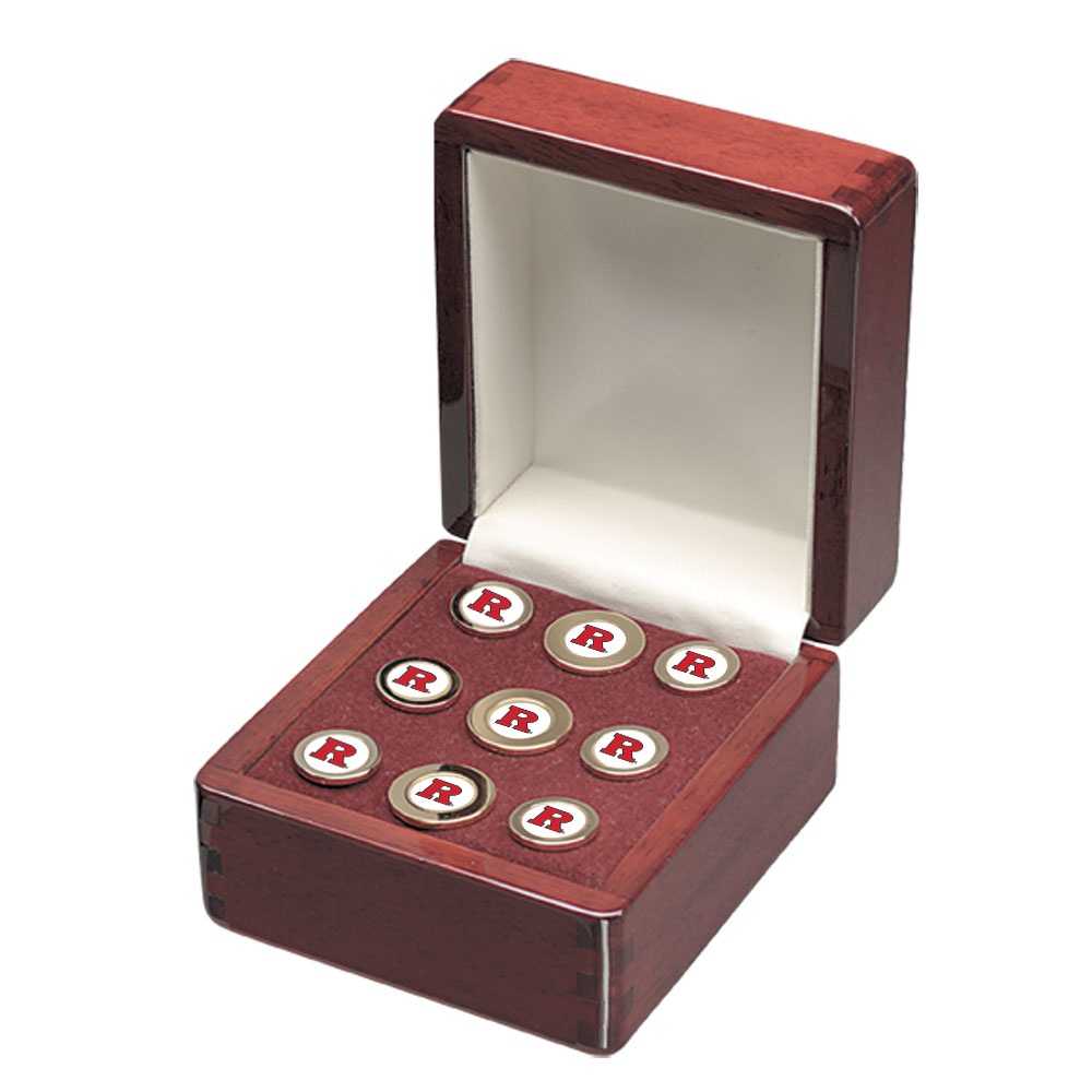 Men's Gold Rutgers Scarlet Knights Blazer Buttons