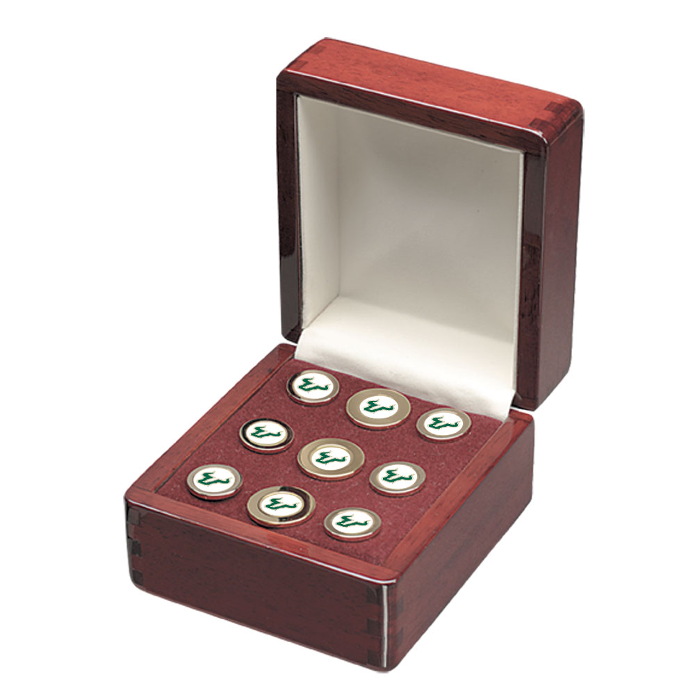 Men's Gold South Florida Bulls Blazer Buttons