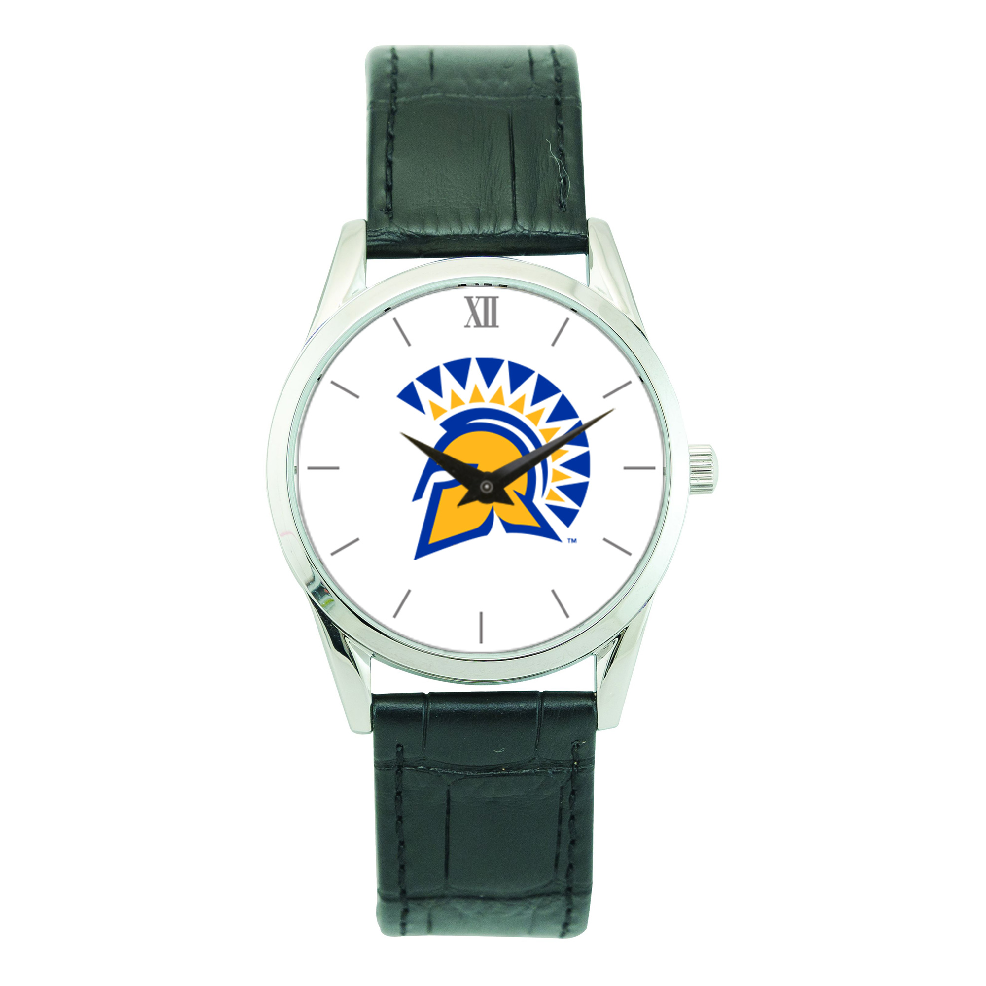 Unisex Silver San Jose State Spartans Stainless Steel Wristwatch