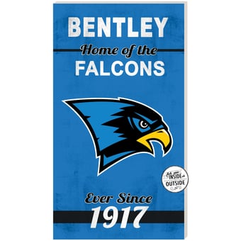 Bentley Falcons 11" x 20" Indoor/Outdoor Home Of The Sign