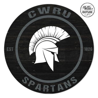 Case Western Reserve University 20" x 20" Indoor/Outdoor Circle Sign