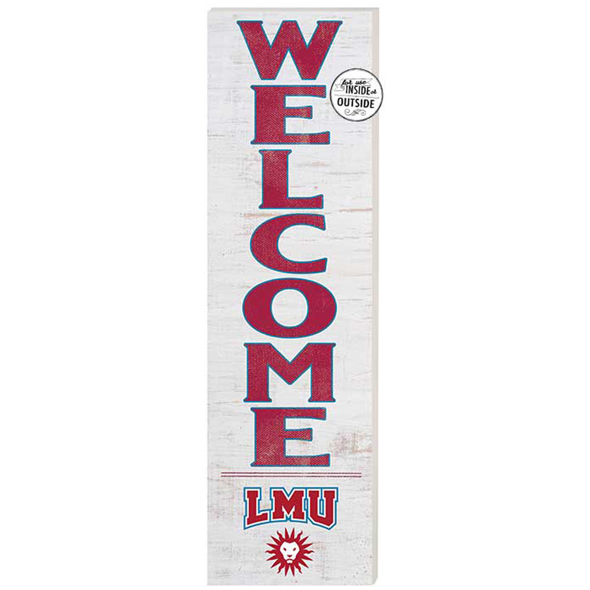 Loyola Marymount Lions 10'' x 35'' Indoor/Outdoor Welcome Sign
