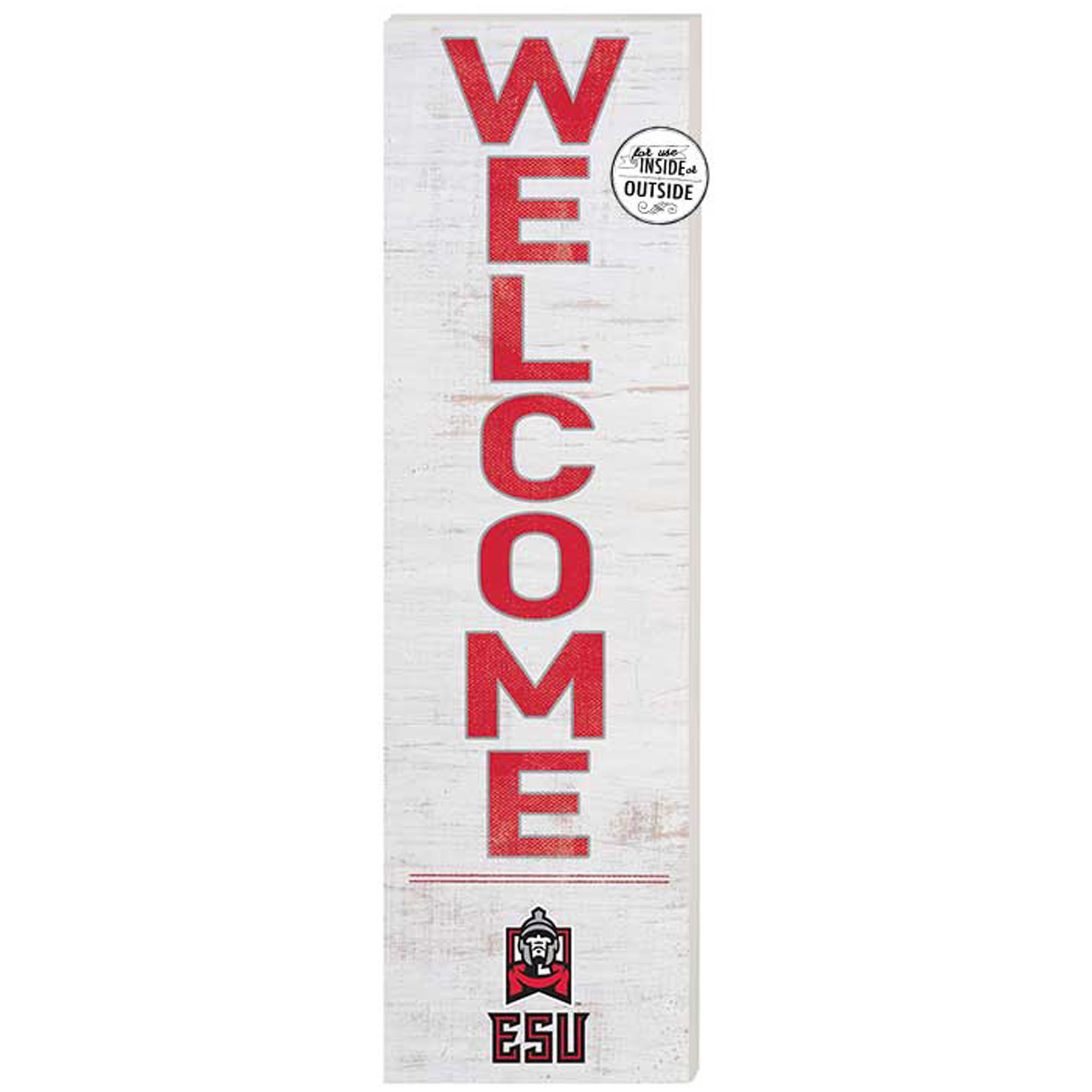 East Stroudsburg Warriors 10'' x 35'' Indoor/Outdoor Welcome Sign