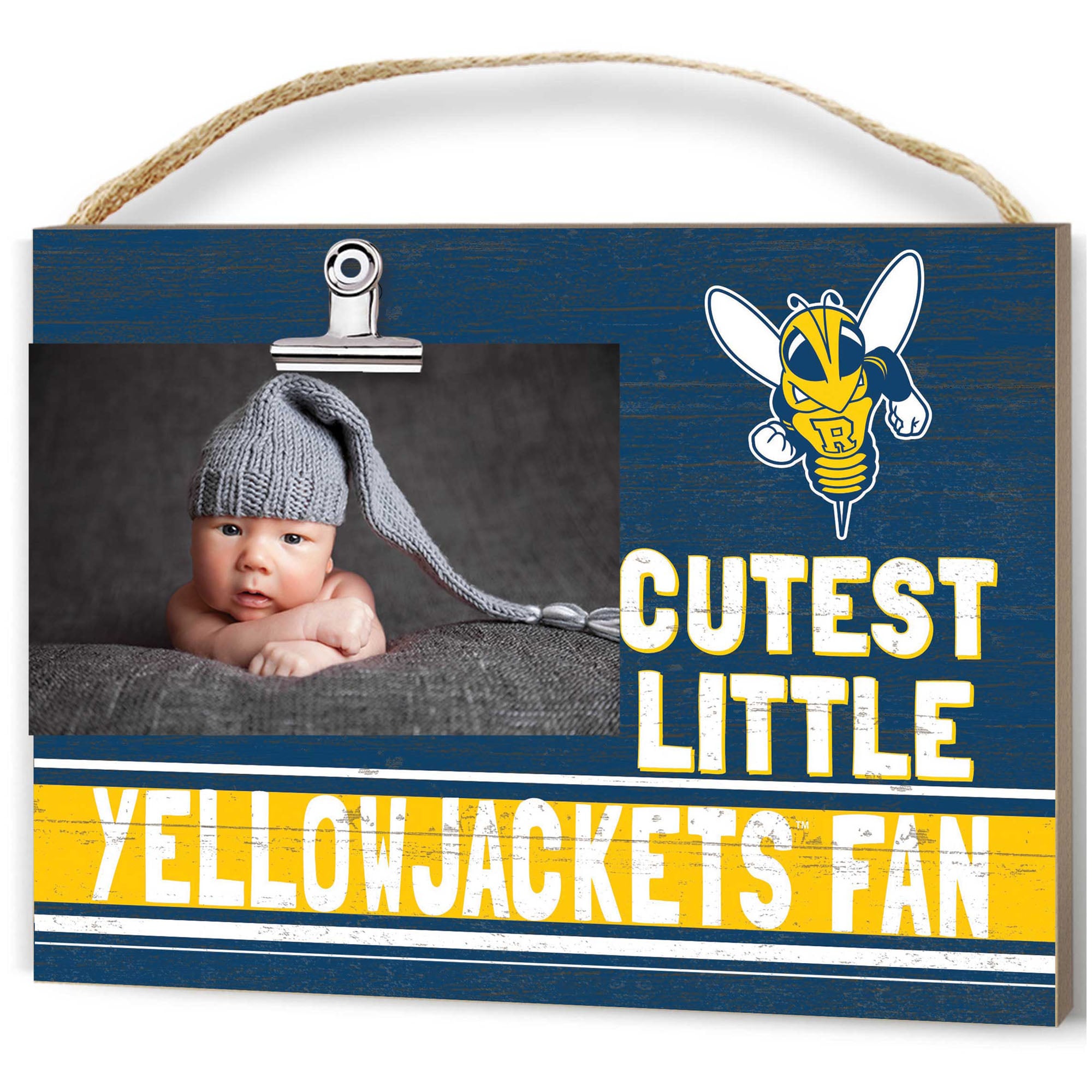 Rochester Yellow Jackets 8" x 10" Cutest Little Team Logo Clip Photo Frame
