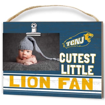 College of New Jersey Lions 8" x 10" Cutest Little Team Logo Clip Photo Frame