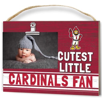 Ball State Cardinals 8" x 10" Cutest Little Team Logo Clip Photo Frame