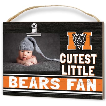 Mercer Bears 8" x 10" Cutest Little Team Logo Clip Photo Frame