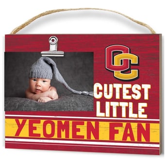 Oberlin Yeomen 8" x 10" Cutest Little Team Logo Clip Photo Frame