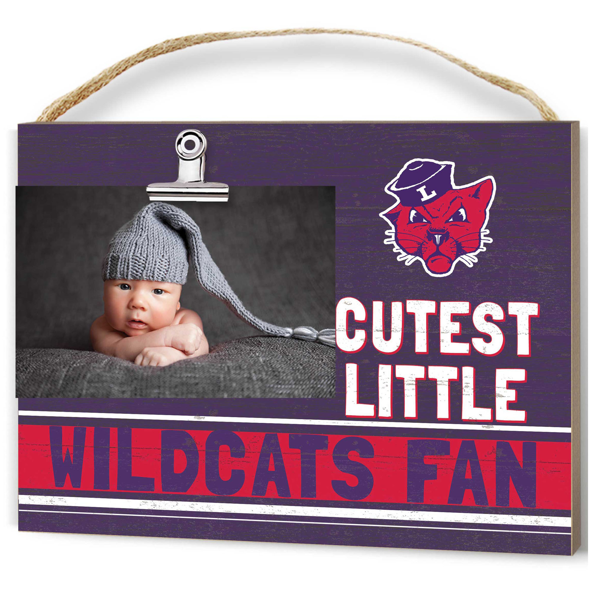 Linfield Wildcats 8" x 10" Cutest Little Team Logo Clip Photo Frame