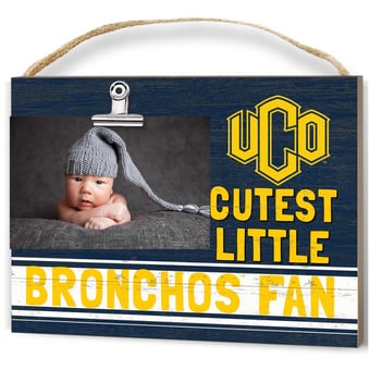 Central Oklahoma Bronchos 8" x 10" Cutest Little Team Logo Clip Photo Frame