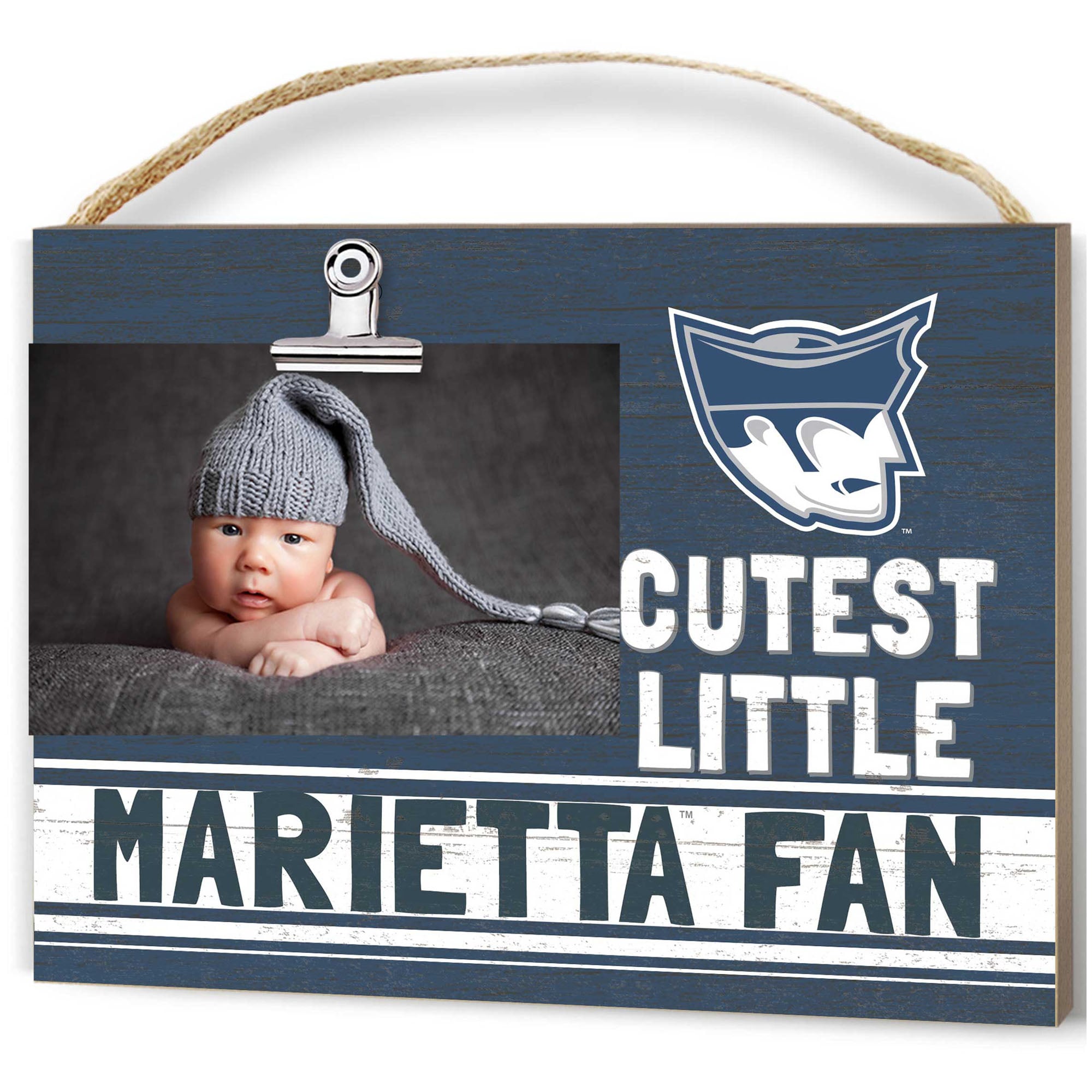 Marietta College Pioneers 8" x 10" Cutest Little Team Logo Clip Photo Frame