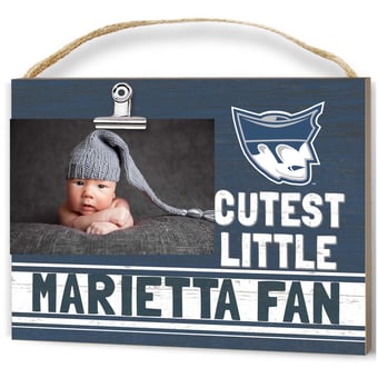 Marietta College Pioneers 8" x 10" Cutest Little Team Logo Clip Photo Frame