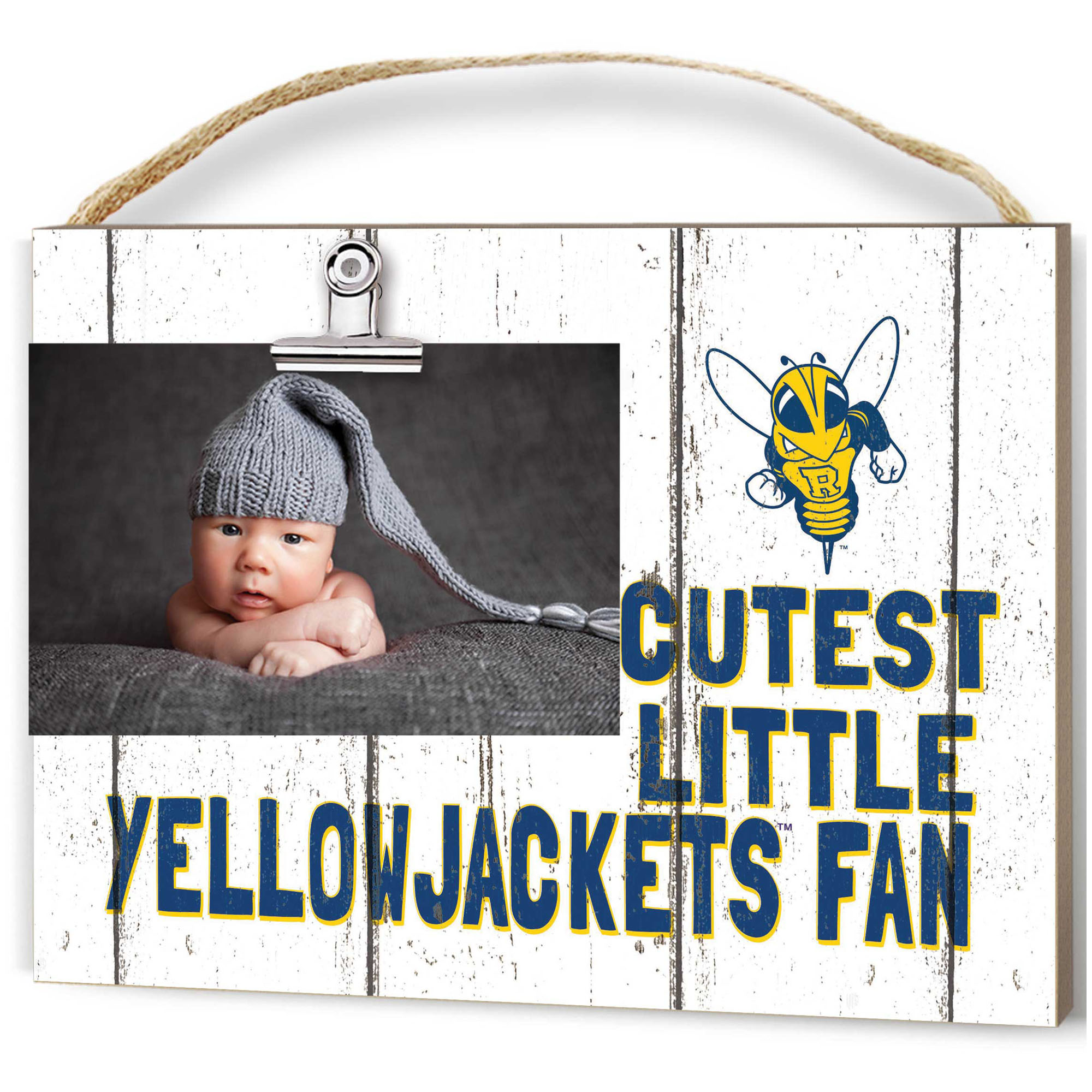 Rochester Yellow Jackets 16" x 22" Cutest Little Weathered Logo Frame