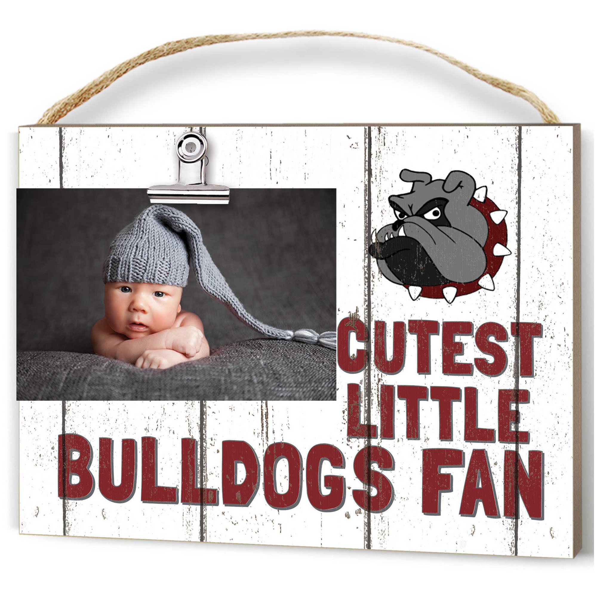 University of Redlands Bulldogs 16" x 22" Cutest Little Weathered Logo Frame