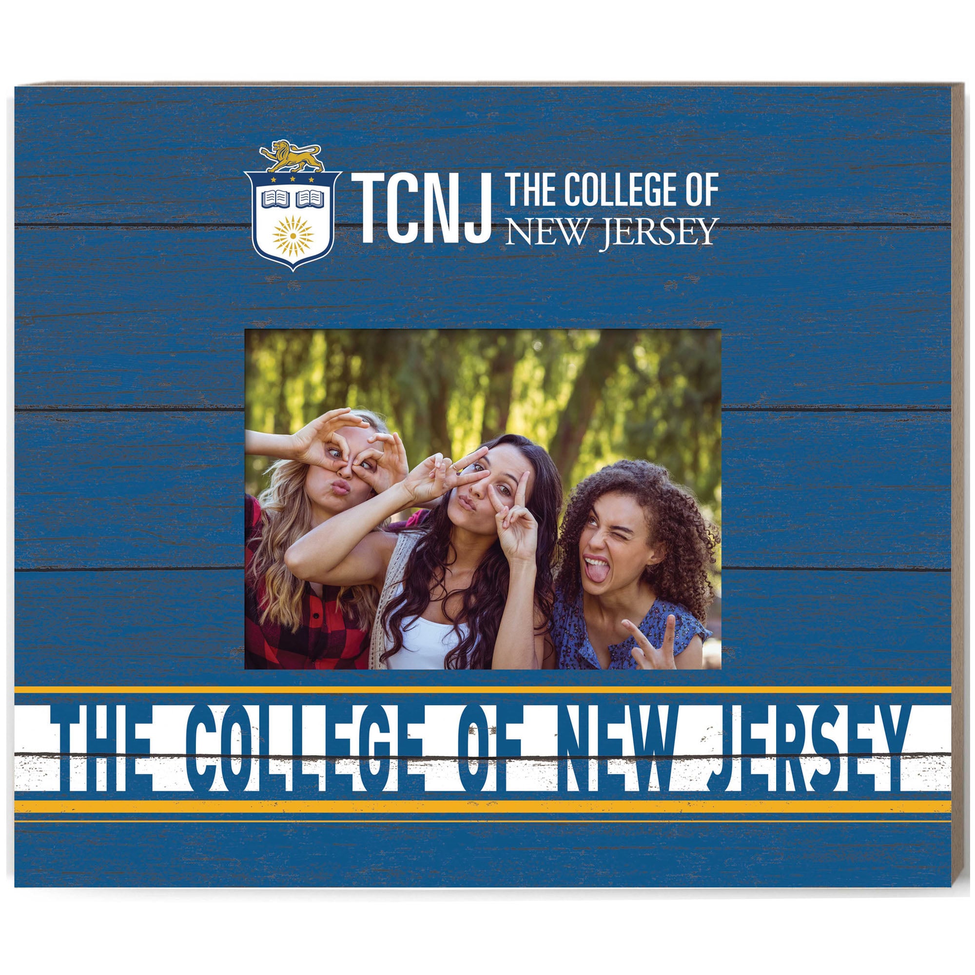 College of New Jersey Lions 11" x 13" Team Spirit Scholastic Picture Frame