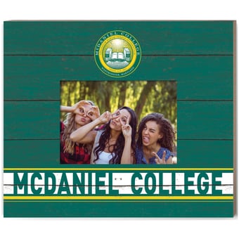McDaniel Green Terror 11" x 13" Team Spirit Scholastic Picture Frame