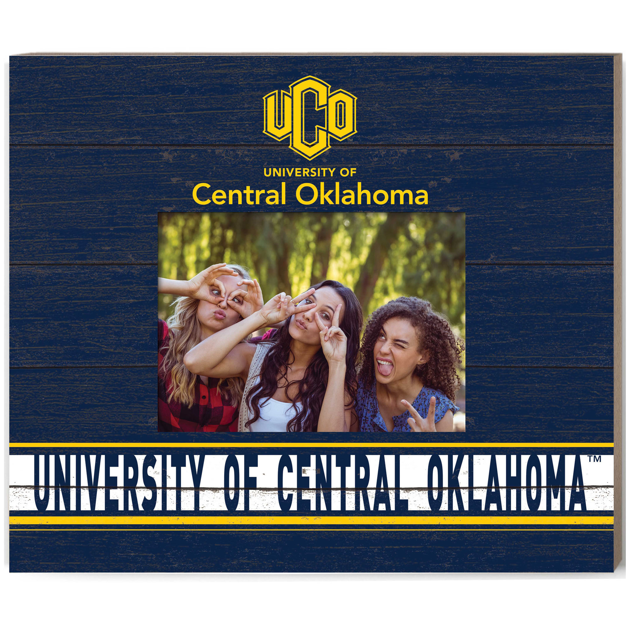 Central Oklahoma Bronchos 11" x 13" Team Spirit Scholastic Picture Frame