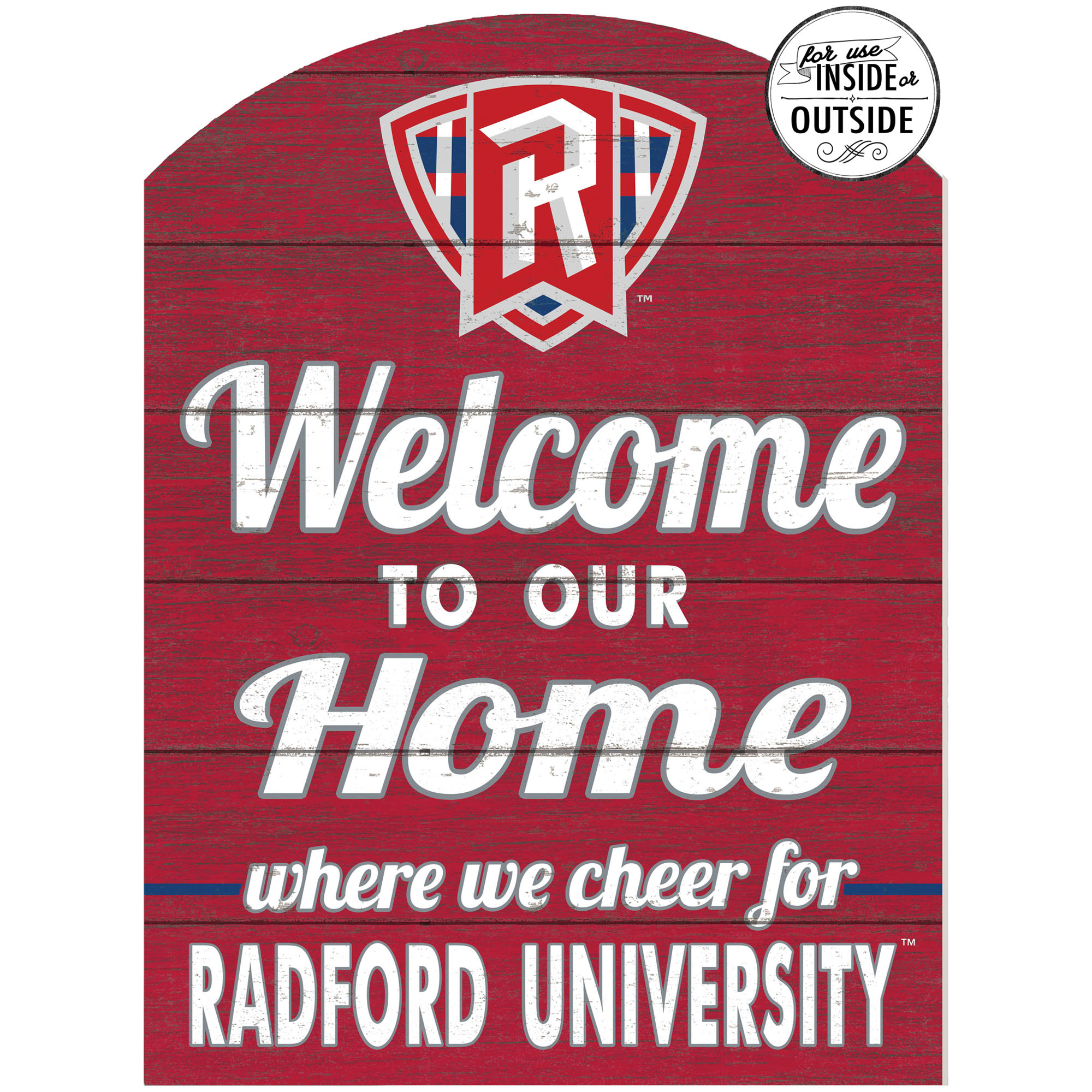 Radford Highlanders 16'' x 22'' Indoor/Outdoor Marquee Sign